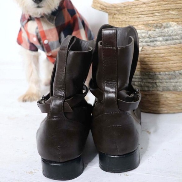 Alexander Wang Ankle Boots,  Size 41 EU 10.5 / 11 US Ladies Dark Chocolate Brown - Picture 4 of 9